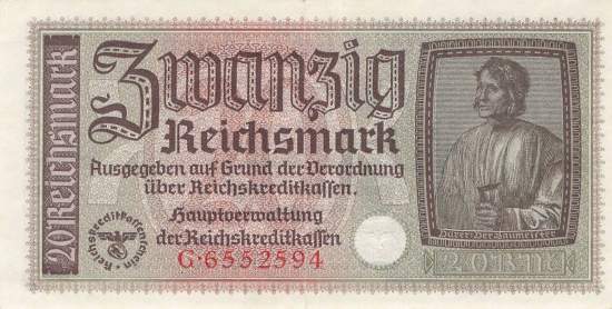 20 Mark 1939 Serie G